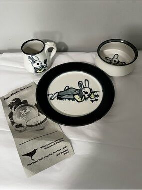 Handcrafted Child’s Pottery Set- New